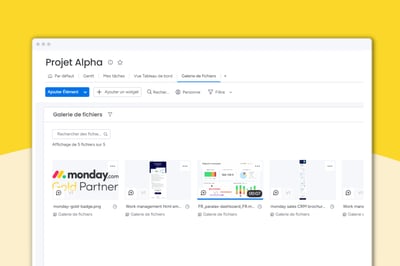 Comment ajouter un fichier à la plateforme monday.com ?