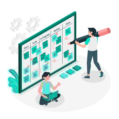 illustration-concept-scrum-board