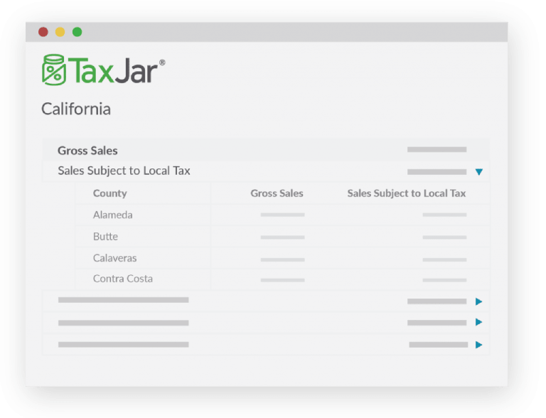 TaxJar Reporting TaxJar Reporting